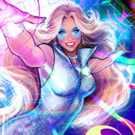 Dazzler Marvel Art Print unframed by Sideshow Collectibles